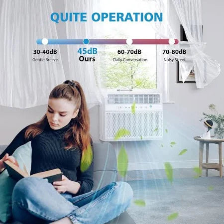 COWSAR 12,000 BTU Window Air Conditioner 115-Volt Cools 550 sq. ft. for Bedroom