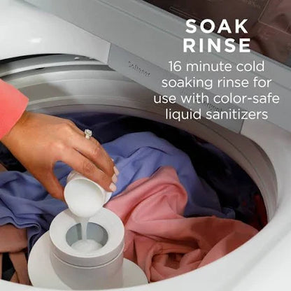 GE 4.5 Cu. Ft. Capacity Washer with Water Level Control